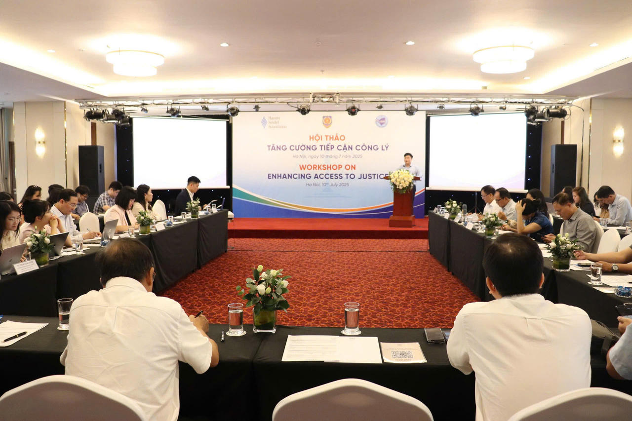 Tăng cường năng lực tiếp cận công lý cho người dân