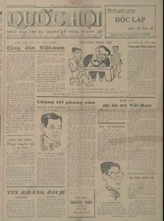 Báo Quốc hội năm 1945 viết gì về cụ Vũ Đình Hòe?