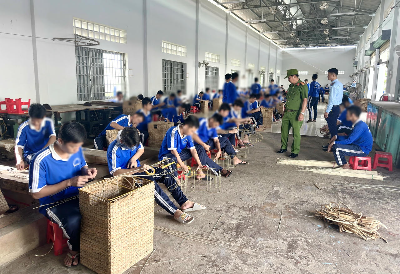 Học viên tại các cơ sở cai nghiện được đào tạo nghề, tạo điều kiện tìm việc làm và ổn định cuộc sống sau tái hòa nhập cộng đồng.
