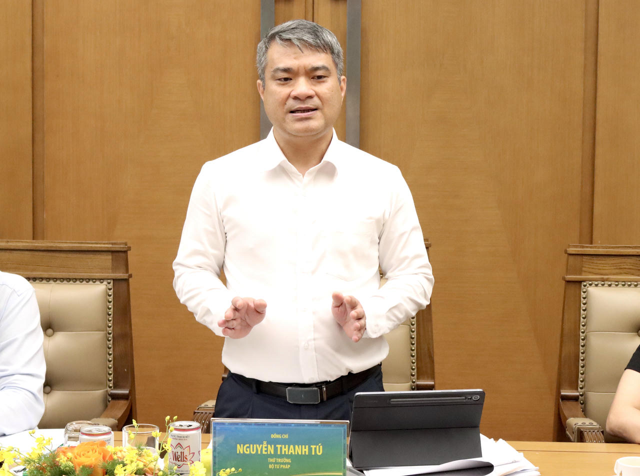 Thứ trưởng Nguyễn Thanh Tú phát biểu kết luận.