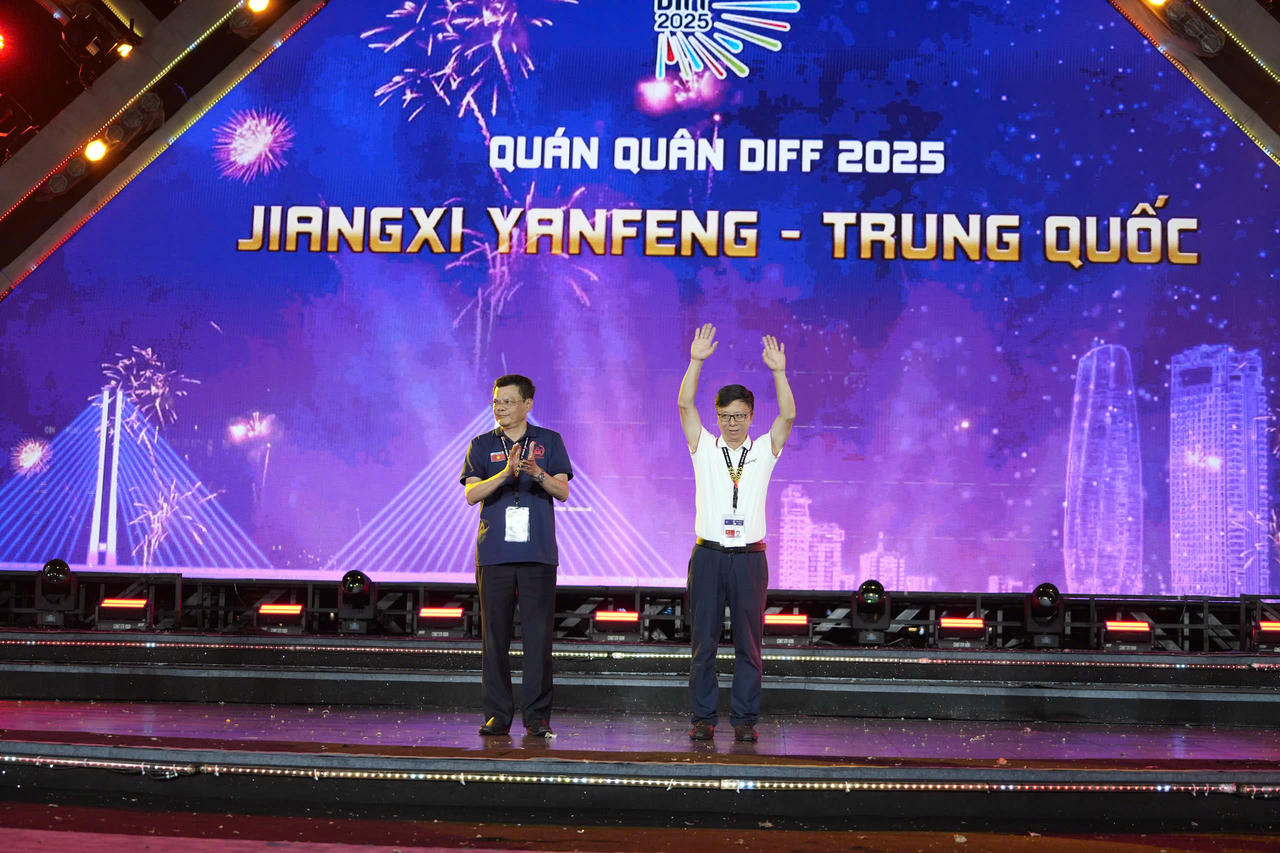 Đội Jiangxi Yangfeng Trung Quốc đã chính thức giành ngôi vị Quán quân DIFF 2025, với phần thưởng trị giá 20.000 USD