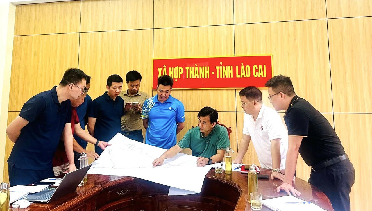 Xã Hợp Thành  tăng cường phối hợp, tháo gỡ khó khăn trong triển khai các dự án đầu tư xây dựng