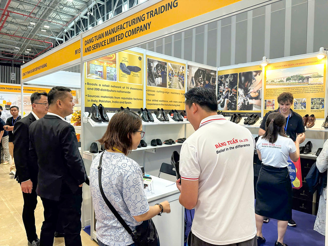Đăng Tuấn khẳng định vị thế giày da Việt tại Triển lãm Quốc tế Da và Giày lần thứ 25