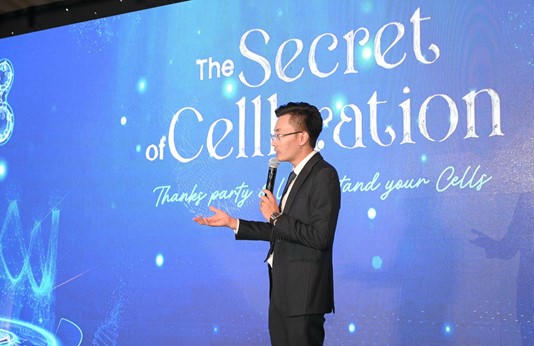 CEO Thái Hoàng Sơn chia sẻ tại sự kiện. 