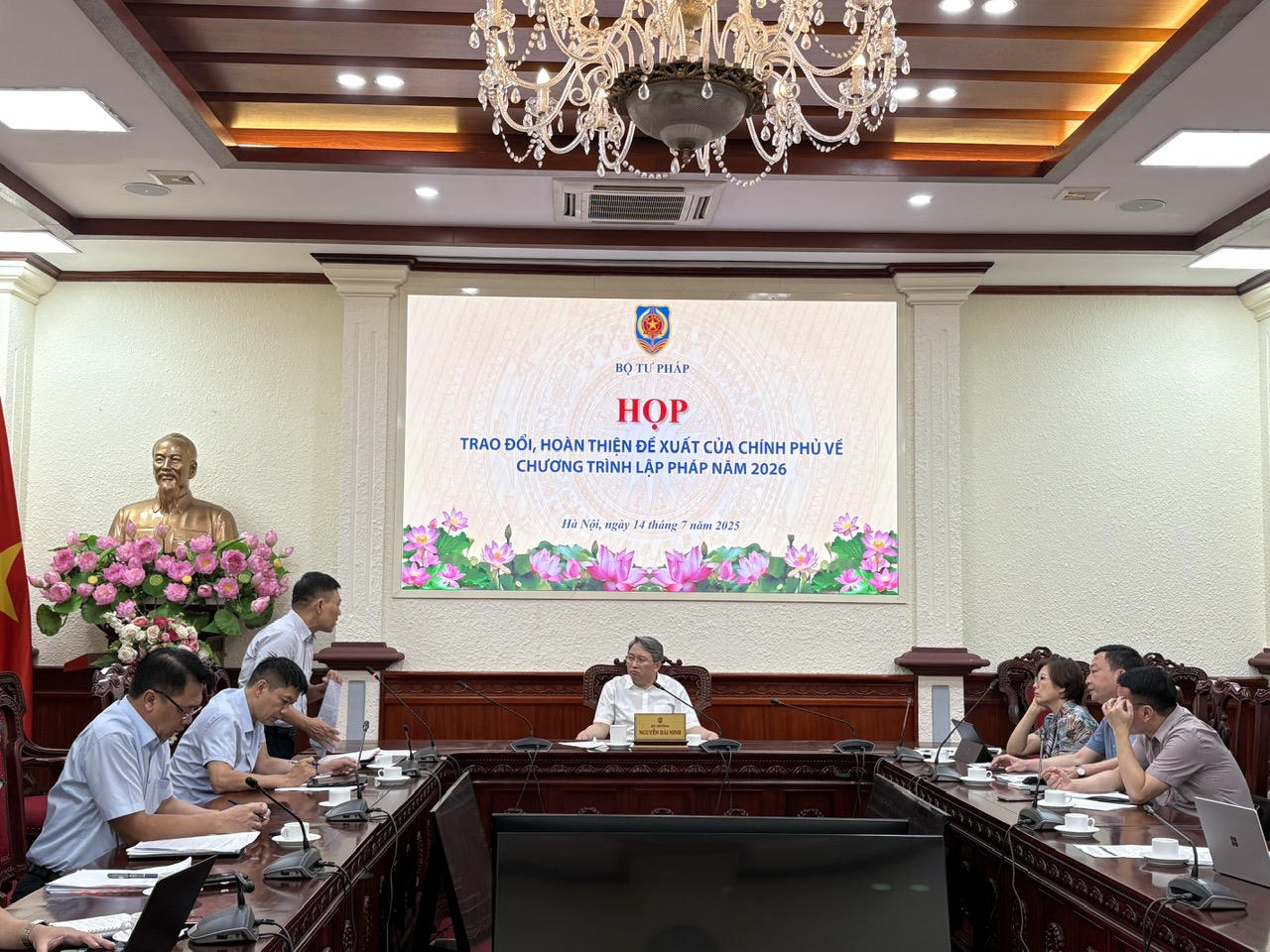 Hoàn thiện đề xuất của Chính phủ về Chương trình lập pháp năm 2026