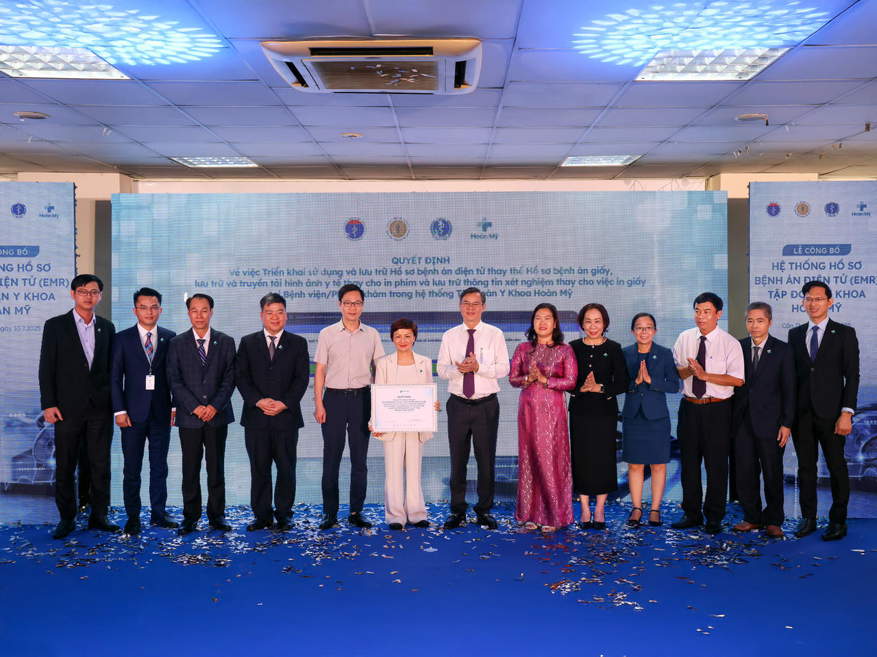 Tập đoàn y khoa Hoàn Mỹ triển khai hồ sơ bệnh án điện tử