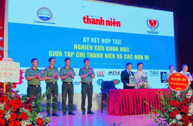 Tạp chí Thanh niên ký kết hợp tác nghiên cứu khoa học với nhiều đơn vị nghiên cứu, trường học, tổ chức Đoàn 