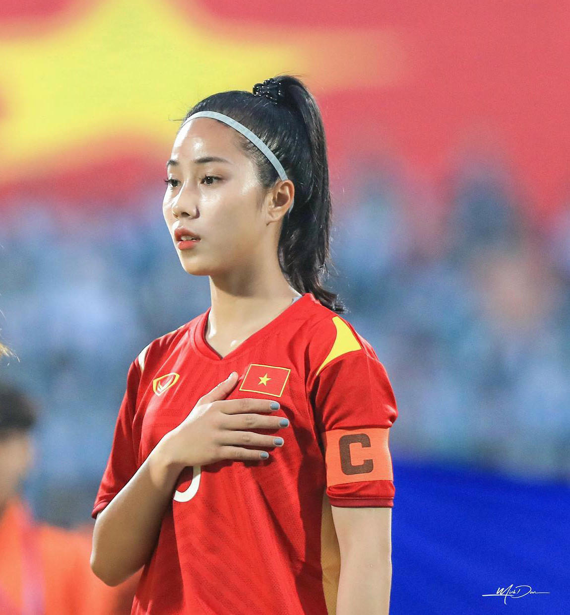 Bảo Trâm từng là đội trưởng U20 nữ Việt Nam