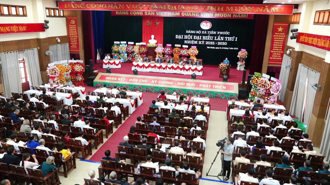 Quang cảnh đại hội. 
