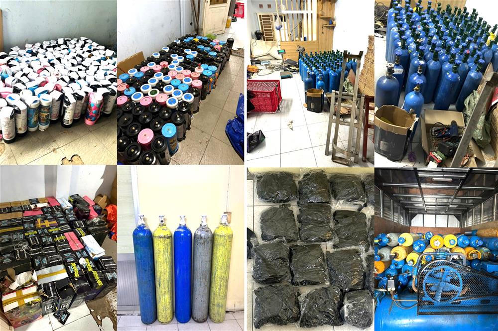 Công an Tp Hồ Chí Minh bắt giữ nhóm người bán món “cocktail” trong The Black Lounge