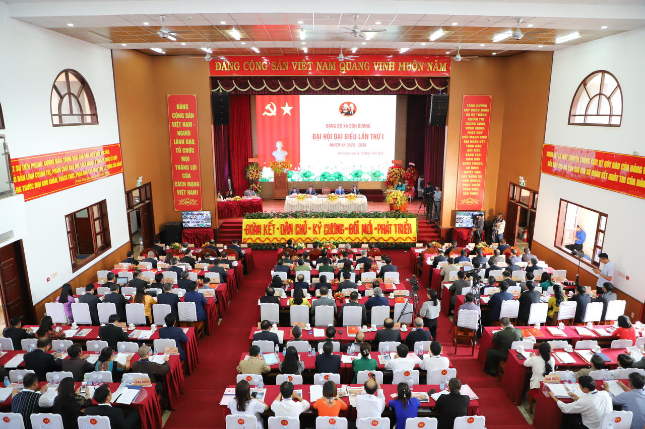 Toàn cảnh Đại hội.