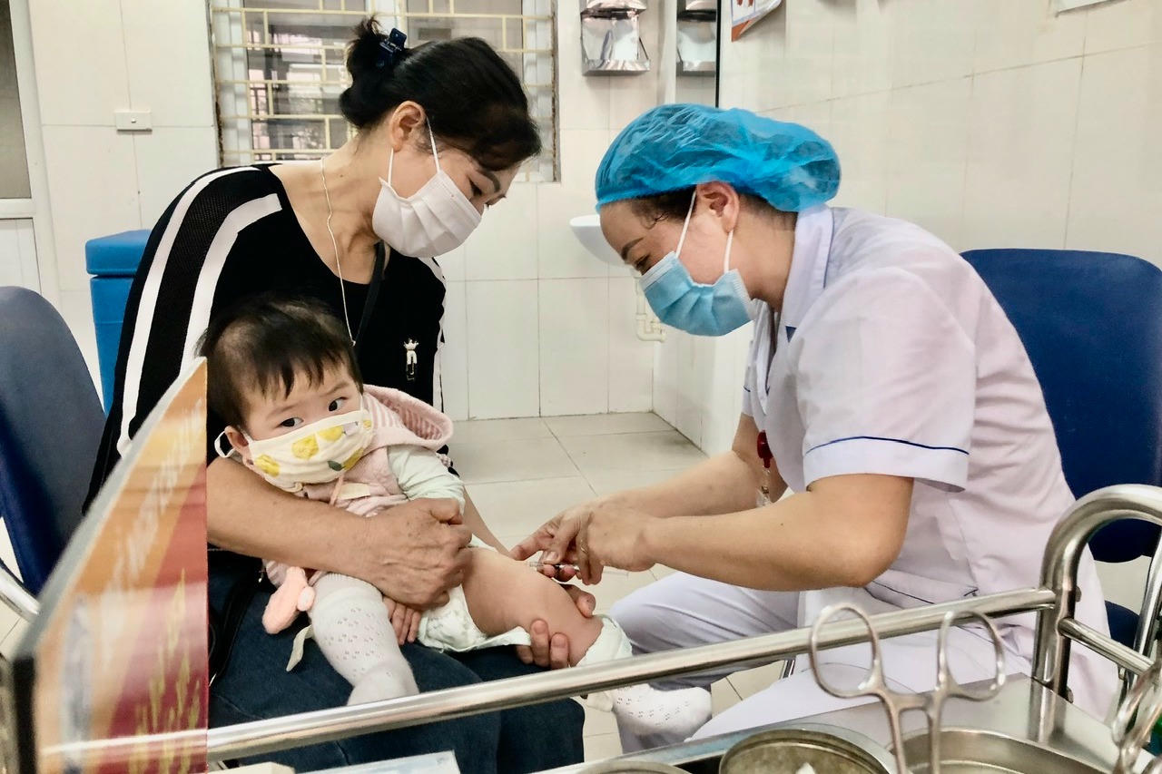 Việt Nam nhiều tiến bộ trong công tác tiêm chủng