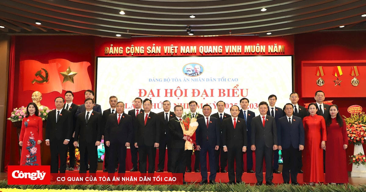 Xây dựng Đảng bộ Tòa án nhân dân tối cao trong sạch, vững mạnh, đáp ứng yêu cầu, nhiệm vụ trong tình hình mới