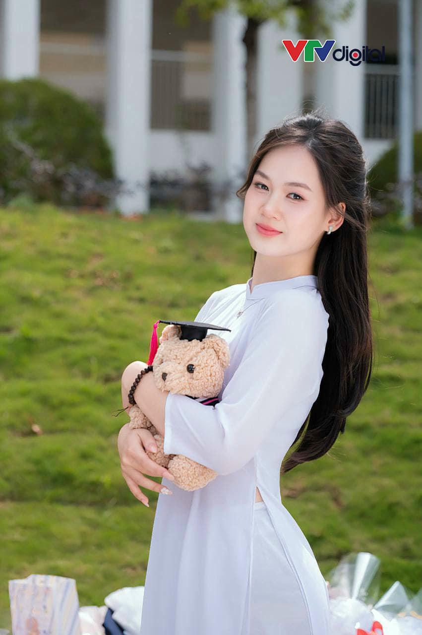 Thủ khoa khối A00 đến từ chuyên Hùng Vương - Phú Thọ. (Ảnh: VTV)