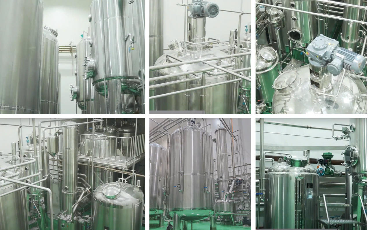 Dây chuyền chiết xuất cao dược tại Nhà máy CNC Abipha
