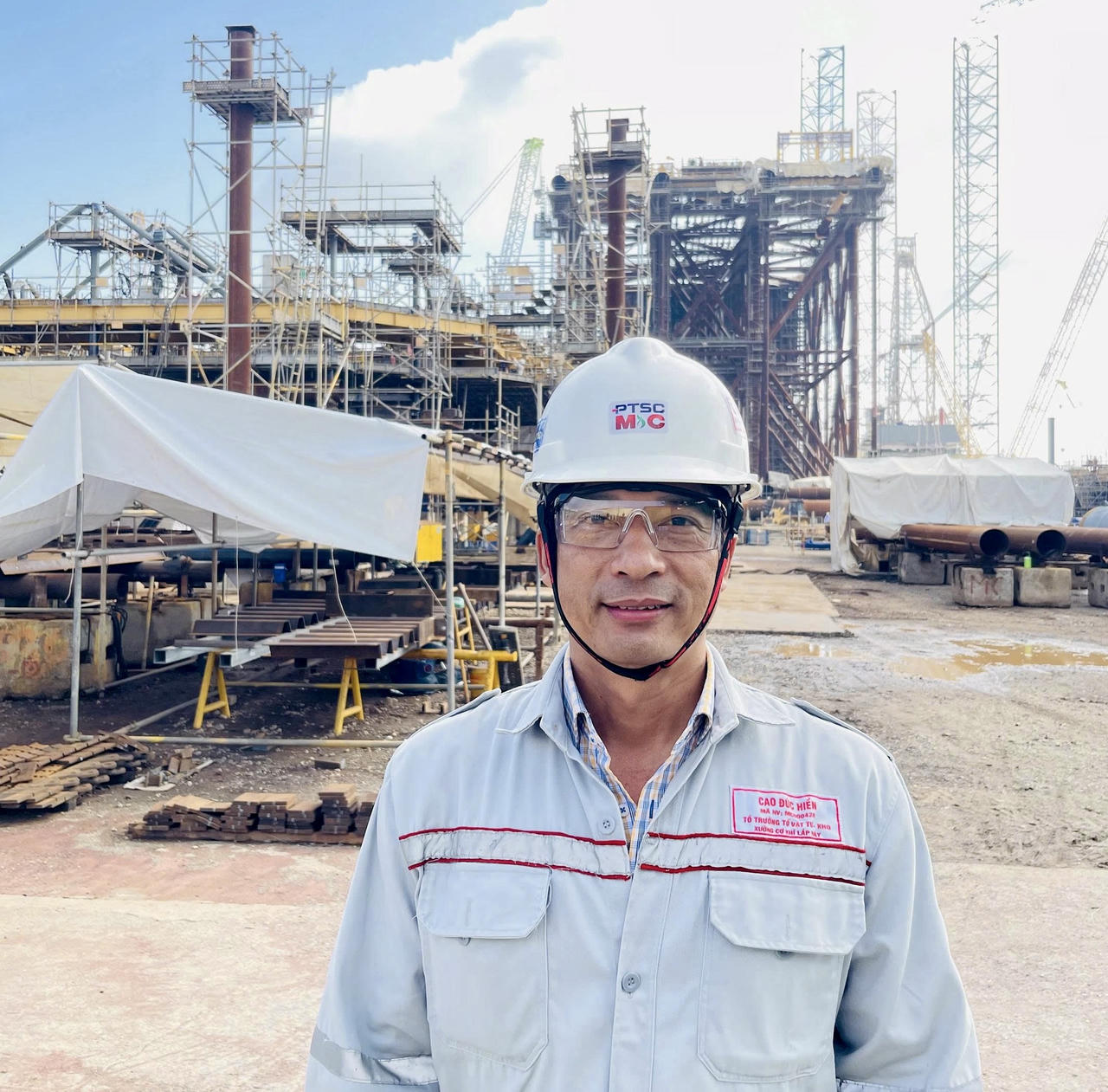 Chân dung anh Cao Đức Hiển.