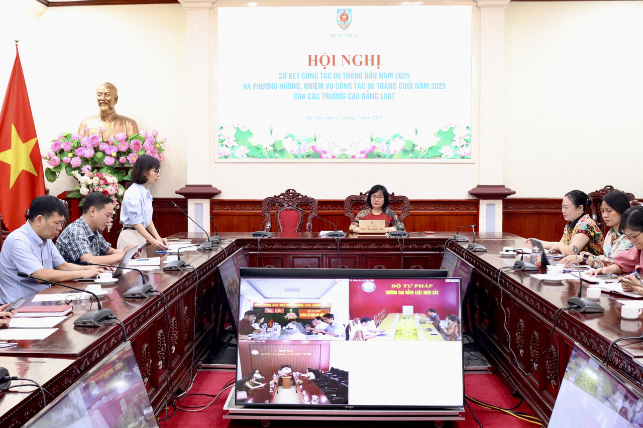 Chủ động sắp xếp tổ chức, bảo đảm chất lượng đào tạo các Trường Cao đẳng Luật