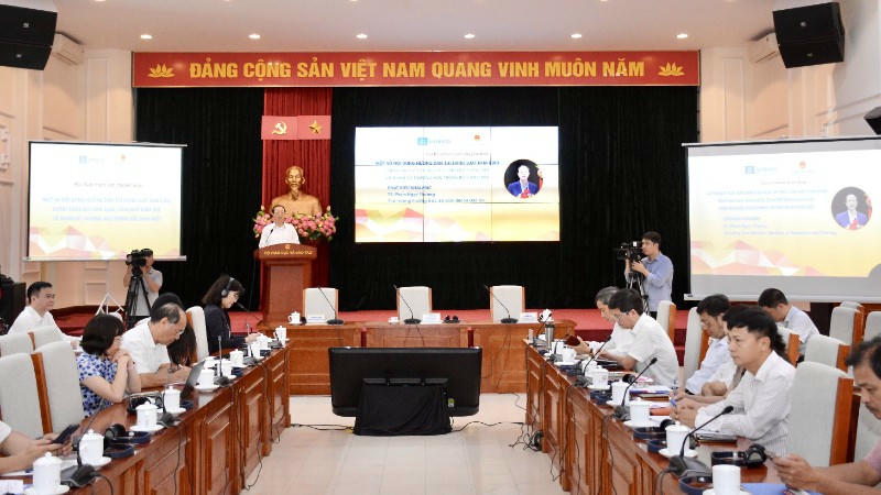 Quang cảnh buổi Hội thảo. (Nguồn: ND)