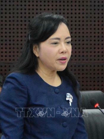 Nguyên Bộ trưởng Bộ Y tế Nguyễn Thị Kim Tiến. Ảnh tư liệu: TTXVN