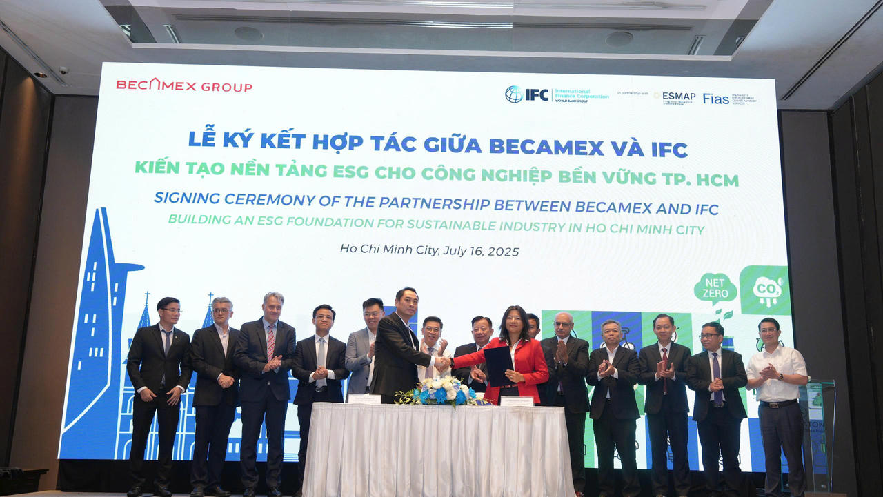Lễ Ký kết chiến lược giữa Tập Đoàn Becamex và IFC