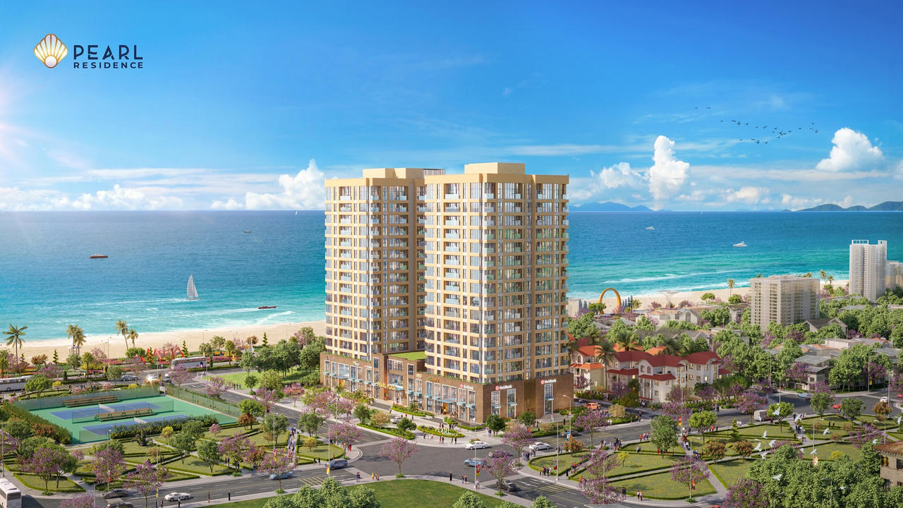 Pearl Residence tọa lạc bên bãi biển Cửa Lò, tâm điểm du lịch của Nghệ An