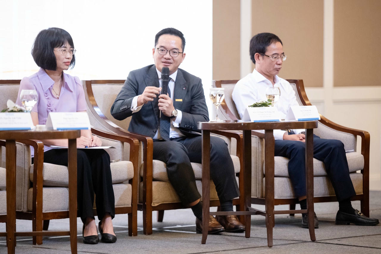 Ông Võ Hoàng Hải – Phó TGĐ Ngân hàng TMCP Nam Á.