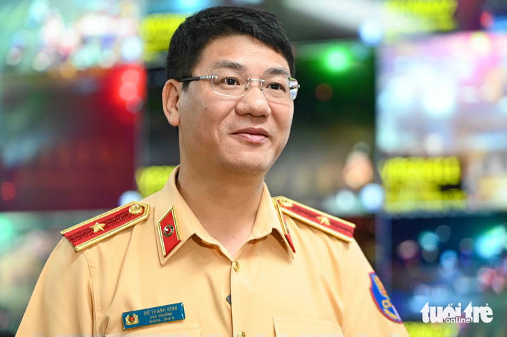 Thiếu tướng Đỗ Thanh Bình - Cục trưởng Cục Cảnh sát giao thông - Ảnh: Tuổi trẻ Online 