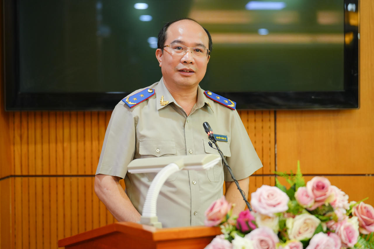 Ông Nguyễn Thắng Lợi, Cục trưởng Cục Quản lý THADS đã gửi lời tri ân tới các thế hệ lãnh đạo đã và đang góp phần xây dựng ngành THADS ngày càng vững mạnh.