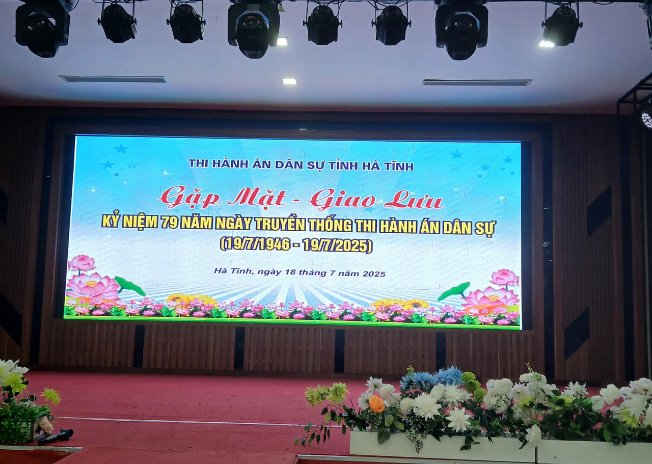 THADS Hà Tĩnh tổ chức buổi gặp mặt, giao lưu cùng tất cả cán bộ đảng viên trong ngành. Ảnh: PV