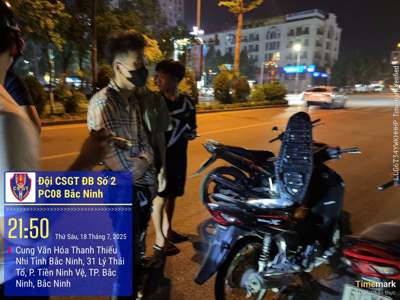 Nhiều thanh thiếu niên vi phạm giao thông bị xử lý