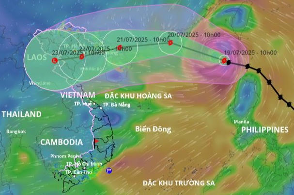 Bão số 3 sẽ gây mưa lớn những khu vực nào?