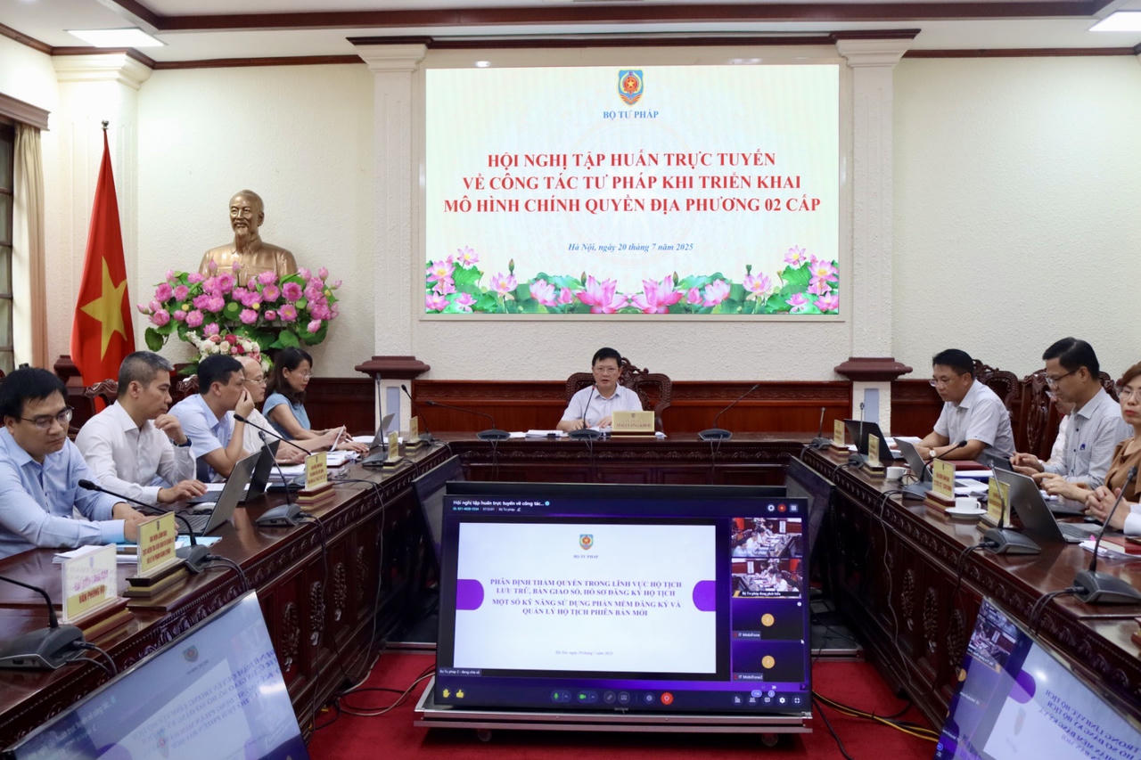 Bảo đảm hiệu quả công tác tư pháp khi triển khai mô hình chính quyền địa phương 02 cấp