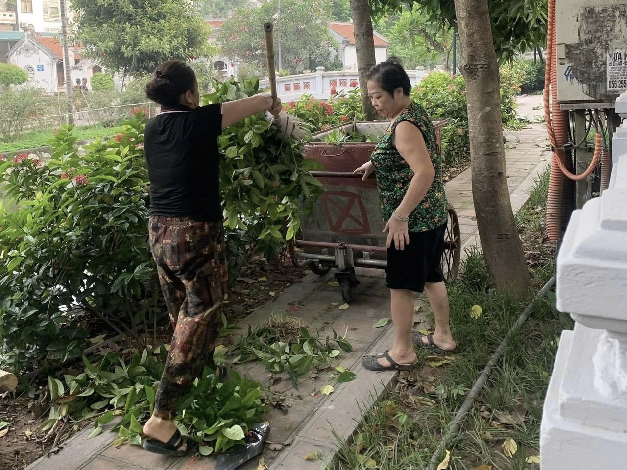 Hội viên phụ nữ phường Ba Đình.