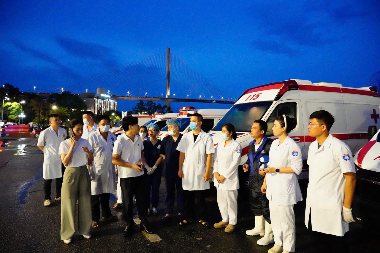 Bộ Y tế ra Công điện: Yêu cầu sẵn sàng trực cấp cứu 24/24 khi bão số 3 đổ bộ