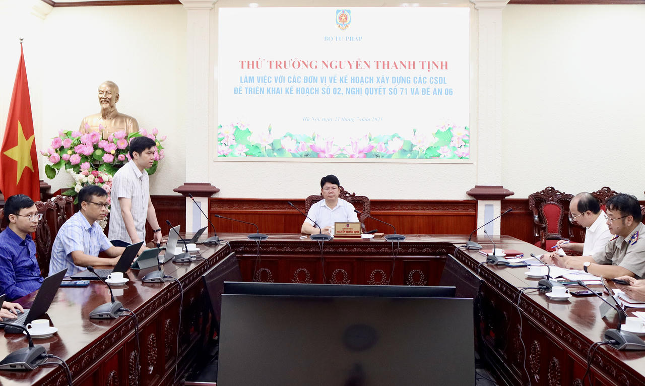 Bảo đảm nguồn lực xây dựng cơ sở dữ liệu phục vụ chuyển đổi số trong lĩnh vực tư pháp