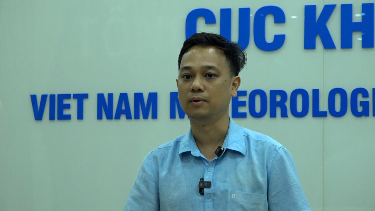 Ông Nguyễn Văn Hiệp, Phó Giám đốc Đài KTTV Bắc Bộ, Cục KTTV, Bộ Nông nghiệp và Môi trường.