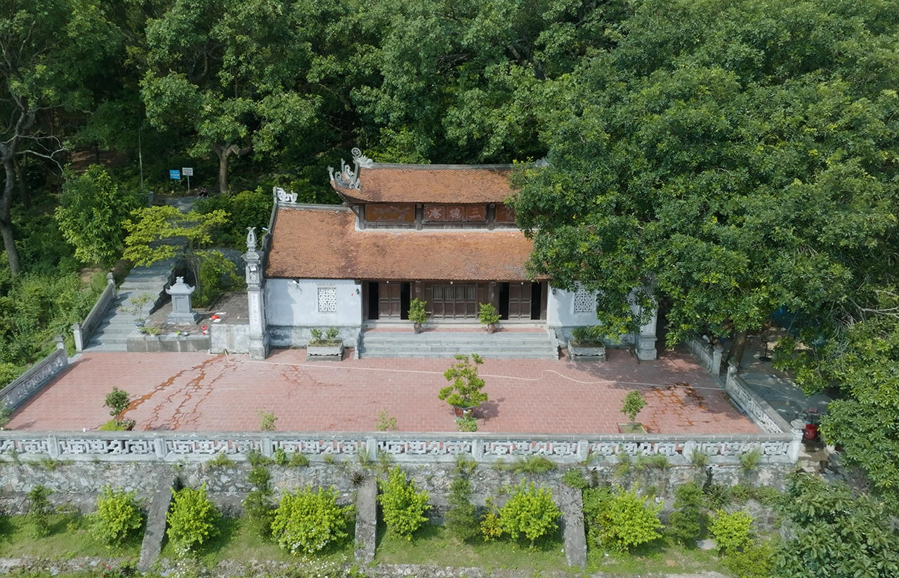 Khu nội tự (chùa chính Tứ Ân) của Chùa Bổ Đà.