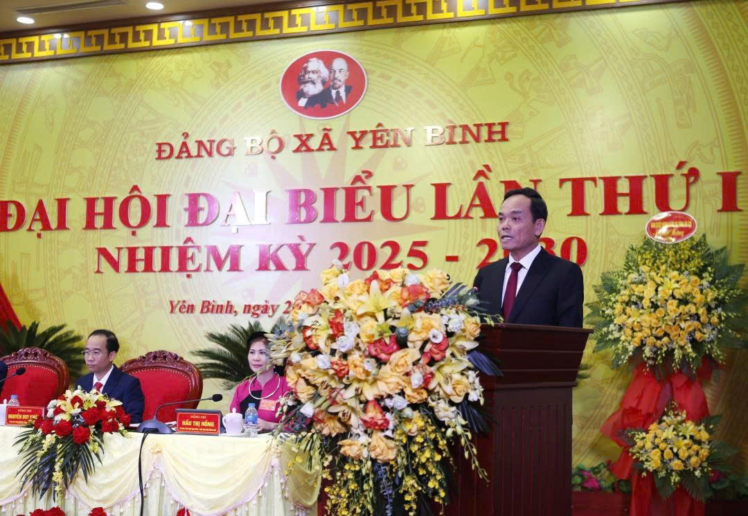 Bí thư Trung ương Đảng, Trưởng Ban Chính sách, Chiến lược Trung ương Trần Lưu Quang phát biểu chỉ đạo Đại hội.