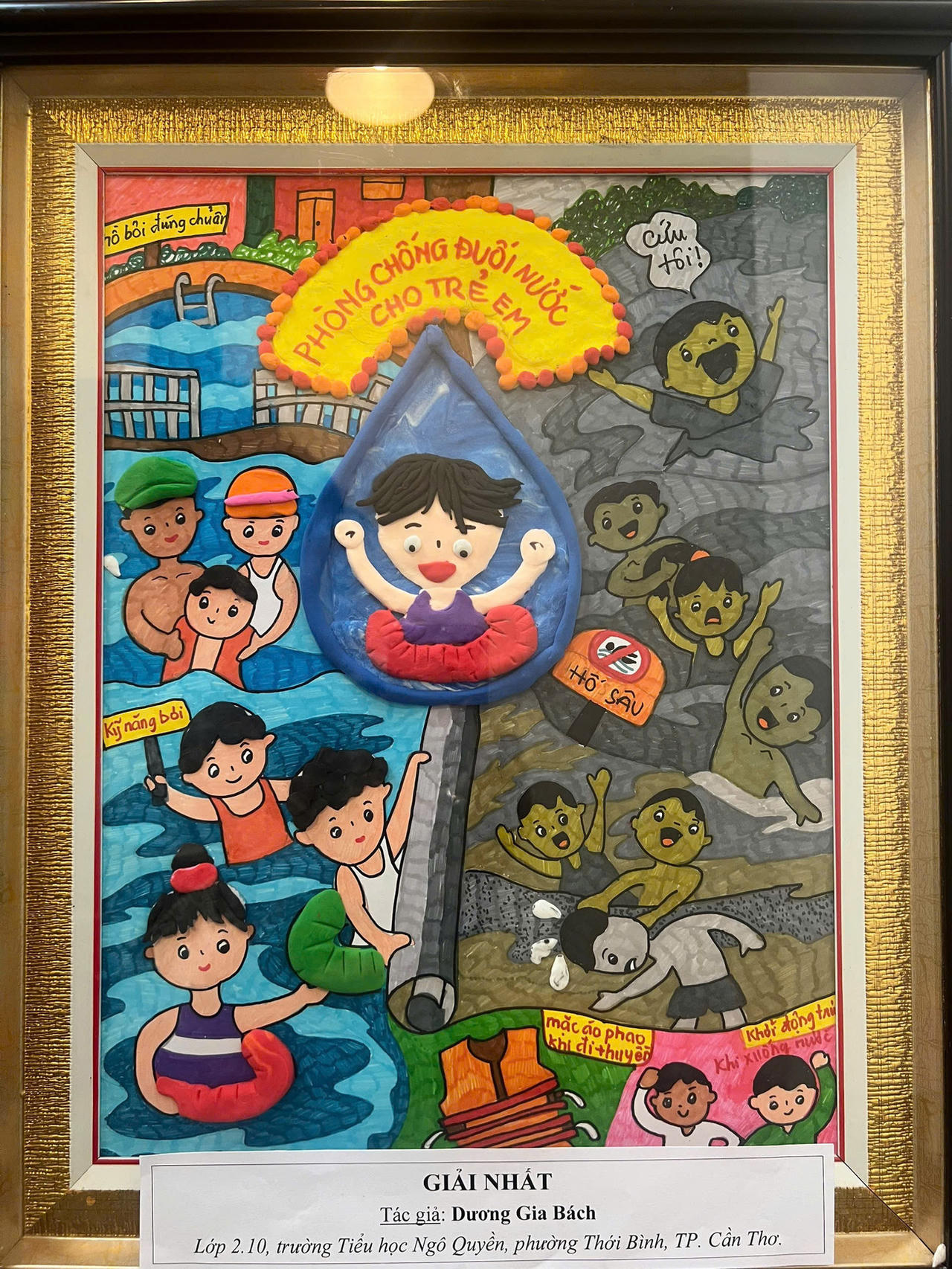 Trao giải cuộc thi 'Đuối nước - Các bước phòng ngừa'