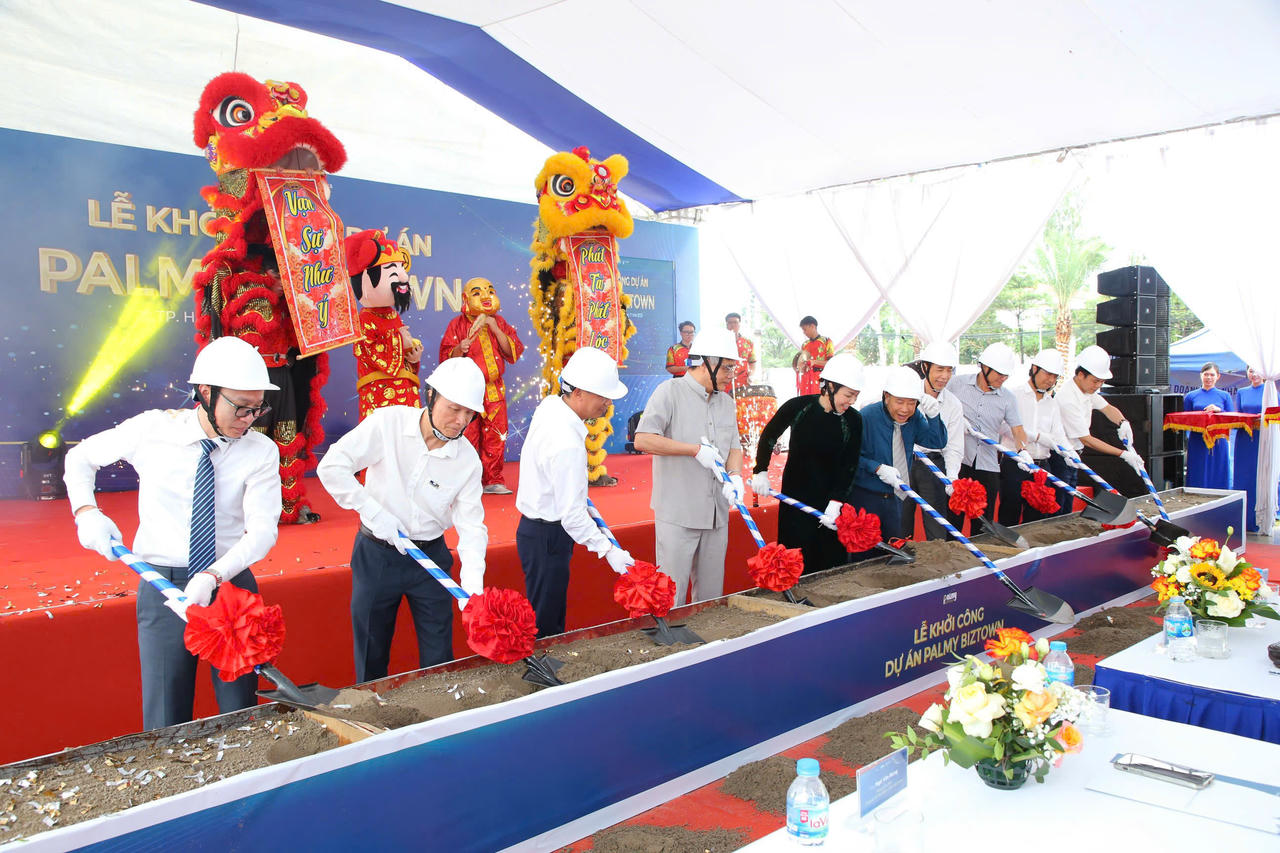 Khởi công Dự án Khu nhà thương mại liền kề HDB - Palmy Biztown