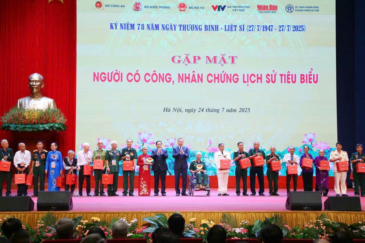 Tổng Bí thư Tô Lâm: Người có công với cách mạng là tài sản quý báu của dân tộc