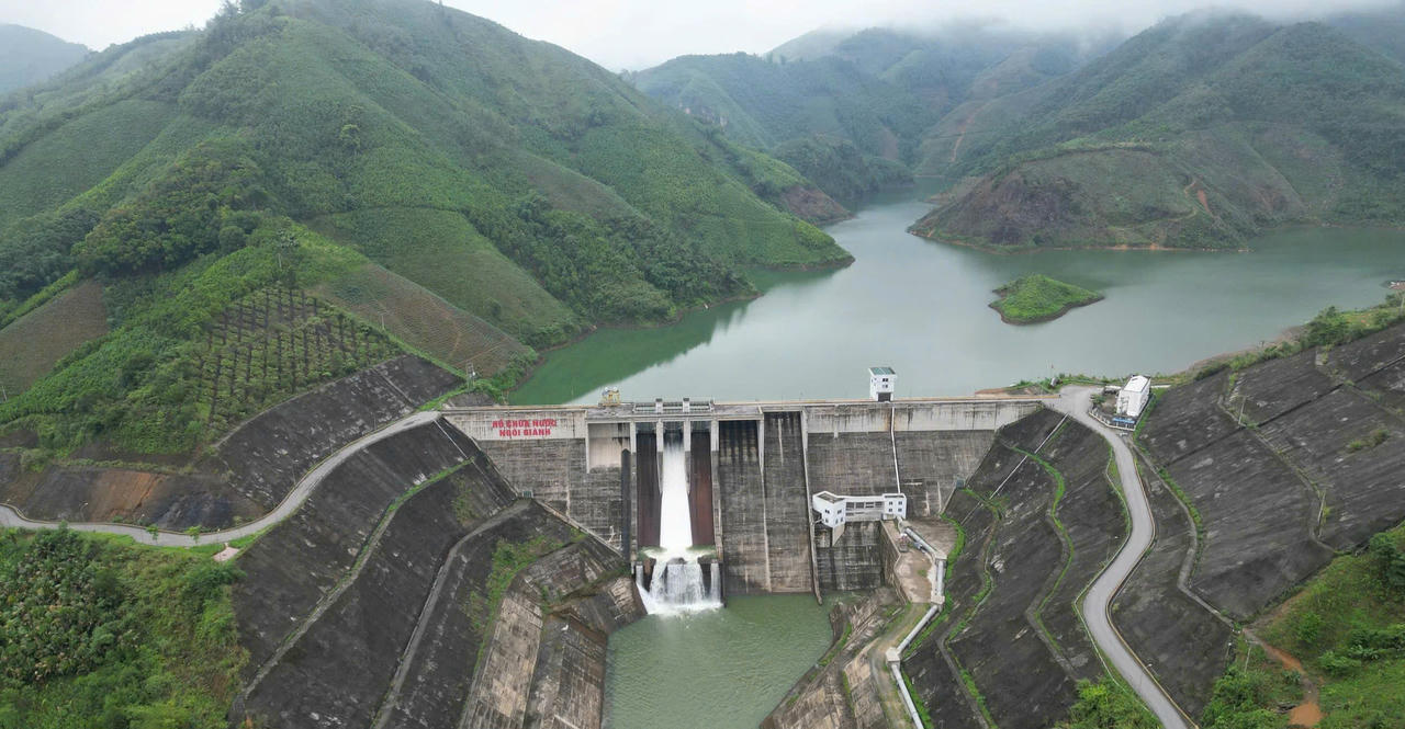  14h ngày 25/7, xả lũ hồ chứa nước Ngòi Giành ở Phú Thọ