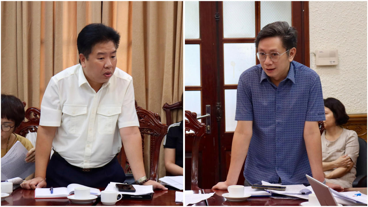 Các thành viên Hội đồng chia sẻ ý kiến.