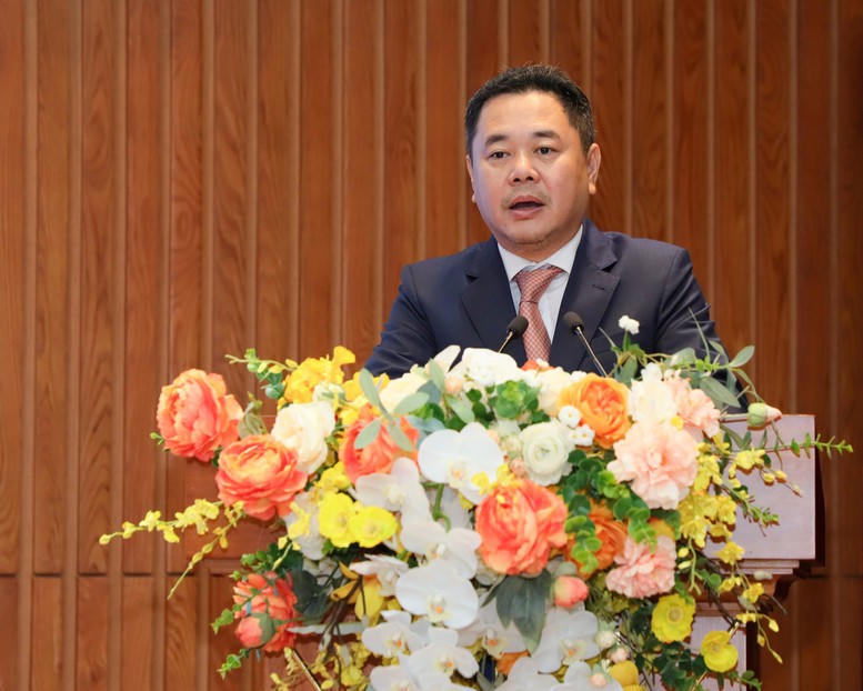 Ông Nguyễn Ngọc Cảnh – Phó Thống đốc Ngân hàng Nhà nước Việt Nam phát biểu tại Hội nghị (nguồn ảnh: DIV). 