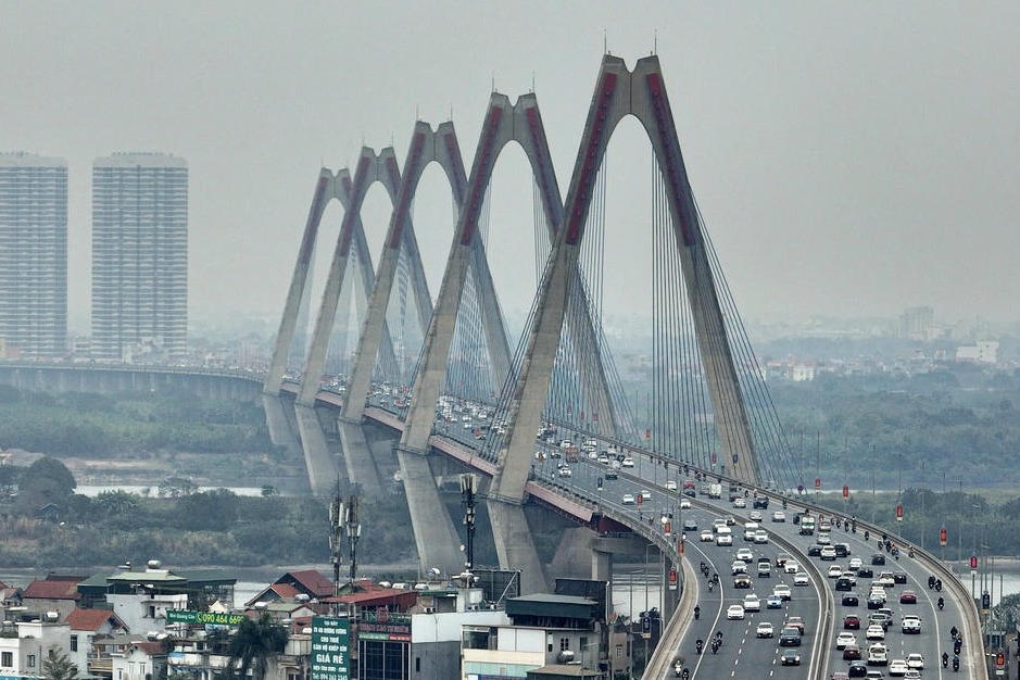 Hà Nội tổ chức lại giao thông trên cầu Nhật Tân từ hôm nay, 25/7