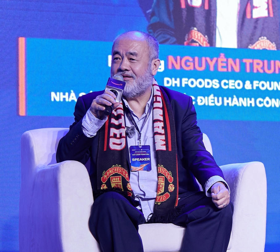 Ông Nguyễn Trung Dũng - Tổng Giám đốc kiêm Nhà sáng lập DH Foods.