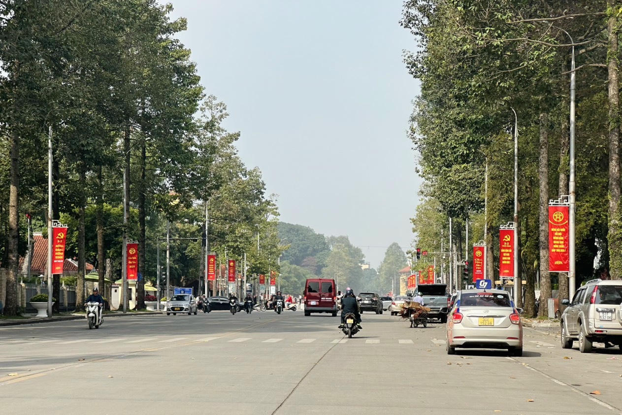 Hà Nội dịch chuyển nhiều cây xanh mở rộng đường phục vụ diễu binh, diễu hành dịp 2/9