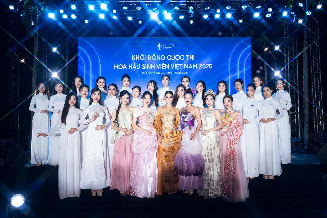 Cuộc thi Hoa hậu Sinh viên Việt Nam 2025 chính thức khởi động: Tôn vinh “thanh xuân rực rỡ” của thế hệ trẻ Cuộc thi Hoa hậu Sinh viên Việt Nam 2025 chính thức khởi động: Tôn vinh “thanh xuân rực rỡ” của thế hệ trẻ