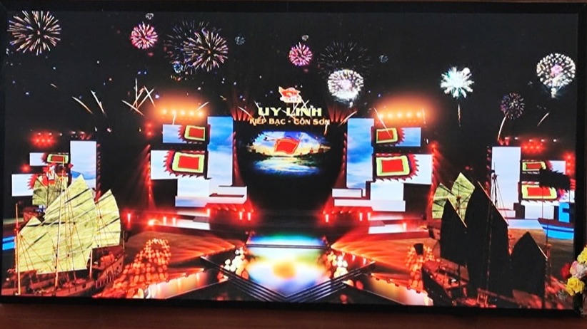 Sân khấu dự kiến của Lễ khai mạc