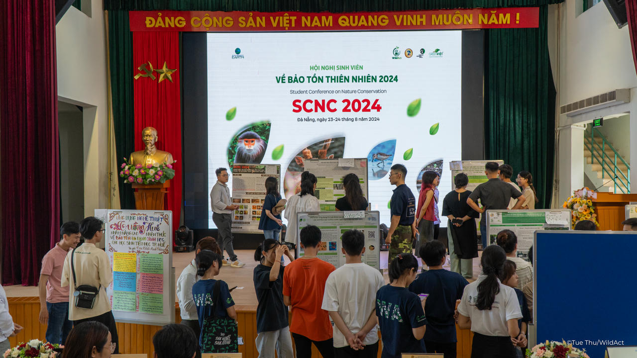 Các nghiên cứu nhận được nhiều sự quan tâm từ các bạn trẻ và chuyên gia đầu ngành.Nguồn WildAct